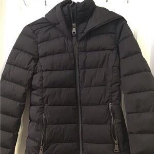Women's Black Puffer Jacket